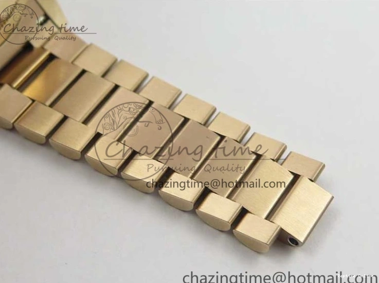 0111 Sophisticated Day-Date 36 RG 128239 Bp Maker Best Edition Silver Dial on RG President Bracelet 3132